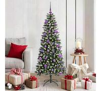 Vidaxl Artificial Christmas Tree With 150 Leds With Stand Green 150 Cm