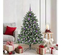 Vidaxl Artificial Christmas Tree With 150 Leds With Stand Green 150 Cm