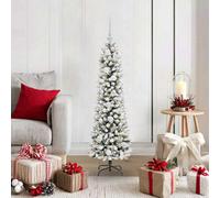 Vidaxl Artificial Christmas Tree With 150 Leds With Stand White 120 Cm