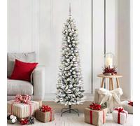Vidaxl Artificial Christmas Tree With 150 Leds With Stand White 150 Cm