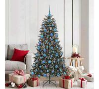 Vidaxl Artificial Christmas Tree With 300 Leds Green 99 X 99 X 180 Cm