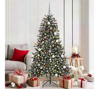 Vidaxl Artificial Christmas Tree With 300 Leds With Stand Green 180 Cm