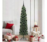 Vidaxl Artificial Christmas Tree With 300 Leds With Stand Green 180 Cm