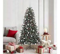 Vidaxl Artificial Christmas Tree With 300 Leds With Stand Green 180 Cm