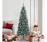 Vidaxl Artificial Christmas Tree With 300 Leds With Stand Green 180 Cm