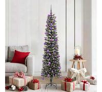 Vidaxl Artificial Christmas Tree With 300 Leds With Stand Green 180 Cm