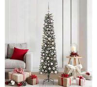 Vidaxl Artificial Christmas Tree With 300 Leds With Stand Green 180 Cm
