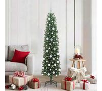 Vidaxl Artificial Christmas Tree With 300 Leds With Stand Green 180 Cm