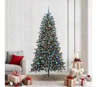 Vidaxl Artificial Christmas Tree With 300 Leds With Stand Green 210 Cm