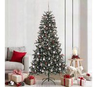 Vidaxl Artificial Christmas Tree With 300 Leds With Stand Green 210 Cm