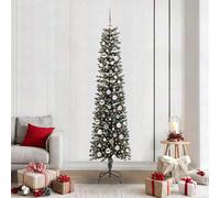 Vidaxl Artificial Christmas Tree With 300 Leds With Stand Green 210 Cm