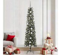 Vidaxl Artificial Christmas Tree With 300 Leds With Stand Green 210 Cm