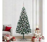 Vidaxl Artificial Christmas Tree With 300 Leds With Stand Green 210 Cm