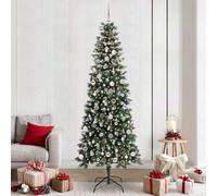 Vidaxl Artificial Christmas Tree With 300 Leds With Stand Green 240 Cm
