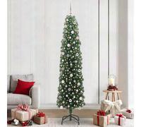 Vidaxl Artificial Christmas Tree With 300 Leds With Stand Green 240 Cm