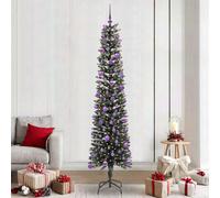 Vidaxl Artificial Christmas Tree With 300 Leds With Stand Green 240 Cm