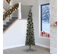 Vidaxl Artificial Christmas Tree With 300 Leds With Stand Green 240 Cm