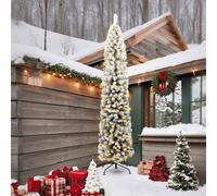 Vidaxl Artificial Christmas Tree With 300 Leds With Stand Green 240 Cm