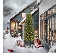 Vidaxl Artificial Christmas Tree With 300 Leds With Stand Green 240 Cm