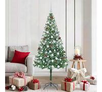 Vidaxl Artificial Christmas Tree With Stand Green 180 Cm Pvc And Steel