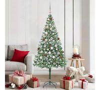 Vidaxl Artificial Christmas Tree With Stand Green 180 Cm Pvc And Steel