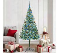 Vidaxl Artificial Christmas Tree With Stand Green 180 Cm Pvc And Steel