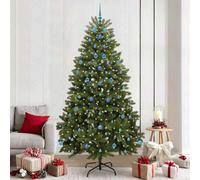 Vidaxl Artificial Christmas Tree With Stand Green 240 Cm Pvc And Metal