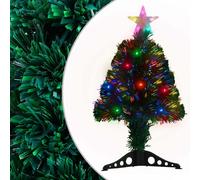 vidaXL Artificial Christmas Tree with Stand/LED 64 cm Fibre Optic Xmas Tree