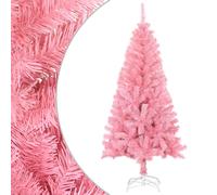 vidaXL Artificial Christmas Tree with Stand Pink 150cm PVC Decoration Tree