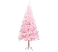 vidaXL Artificial Christmas Tree with Stand Pink 150 cm PVC