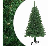 vidaXL Artificial Christmas Tree with Thick Branches Green 150cm PVC Decor
