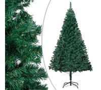 vidaXL Artificial Christmas Tree with Thick Branches Green 210cm PVC Decor