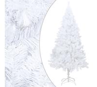 vidaXL Artificial Christmas Tree with Thick Branches White 150cm PVC Decor