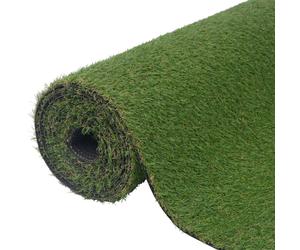 vidaXL Artificial Grass 1x15m/20-25mm Green Synthetic Lawn Turf Mat Garden