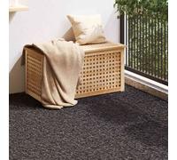 vidaXL Artificial Grass Black 15 x 1 m Polypropylene