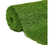 vidaXL Artificial Grass Green Coloured Fake Fresh Turf Synthetic Grass Mat