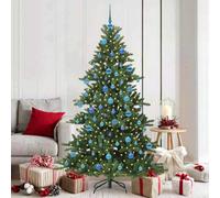 Vidaxl Artificial Hinged Christmas Tree Green 180 Cm Pvc And Steel