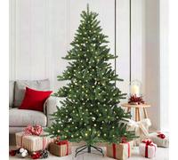 Vidaxl Artificial Hinged Christmas Tree Green 180 Cm Pvc And Steel