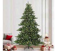 Vidaxl Artificial Hinged Christmas Tree Green 240 Cm Pvc And Steel