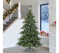 Vidaxl Artificial Hinged Christmas Tree Green 240 Cm Pvc And Steel