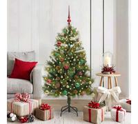 Vidaxl Artificial Hinged Christmas Tree With Cones Green 150 Cm