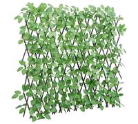 vidaXL Artificial Ivy Trellis Expandable Green 180x65 cm