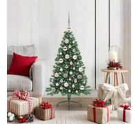 Vidaxl Artificial Pre-Lit Christmas Tree Green 120 Cm Pvc