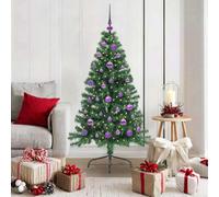Vidaxl Artificial Pre-Lit Christmas Tree Green 150 Cm Pvc