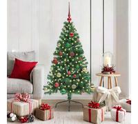 Vidaxl Artificial Pre-Lit Christmas Tree Green 150 Cm Pvc