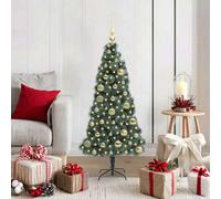 Vidaxl Artificial Pre-Lit Christmas Tree With Ball Set Green 120 Cm