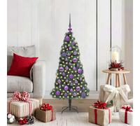 Vidaxl Artificial Pre-Lit Christmas Tree With Ball Set Green 120 Cm