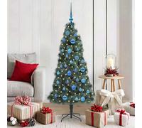 Vidaxl Artificial Pre-Lit Christmas Tree With Ball Set Green 150 Cm