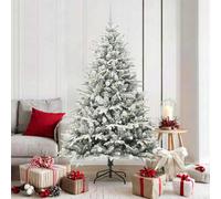 Vidaxl Artificial Pre-Lit Christmas Tree With Ball Set Green 180 Cm