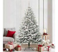 Vidaxl Artificial Pre-Lit Christmas Tree With Ball Set Green 210 Cm